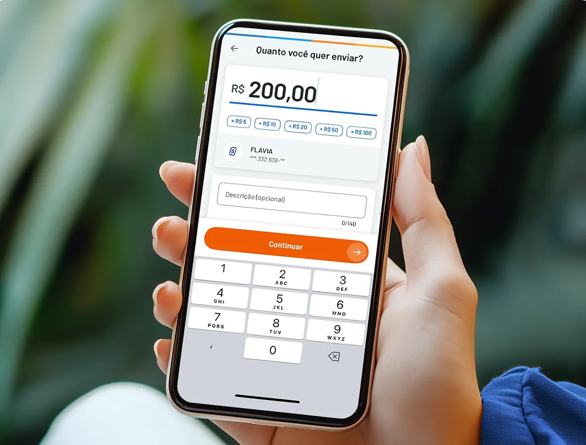 Pix payment feature