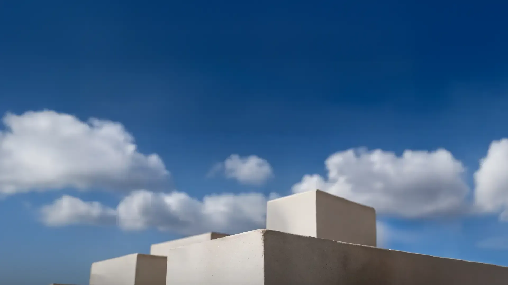 Fundo azul da seção do Cartão Platinum.