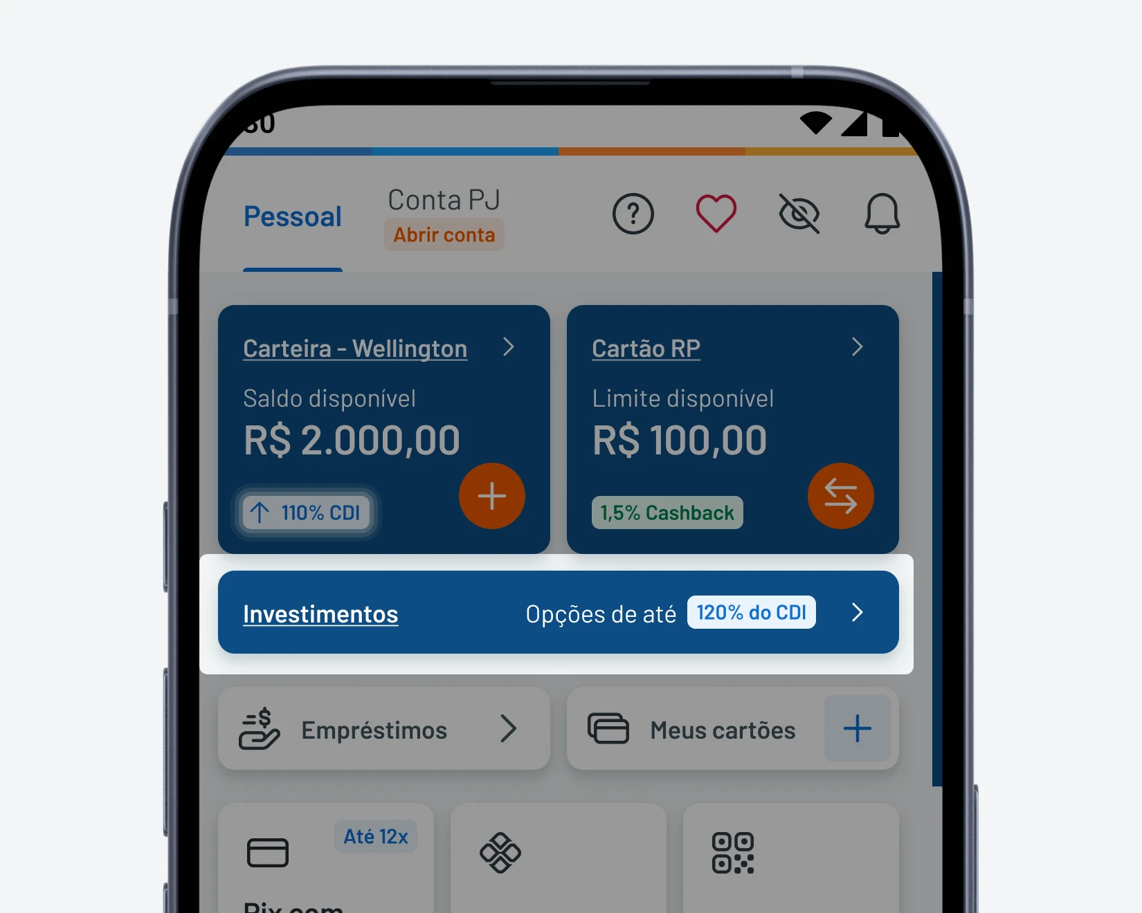 Comece a investir 
