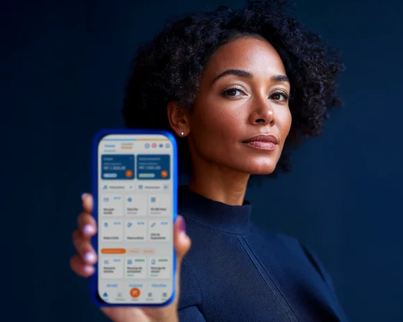 Tela de confirmação de Pix com cartão de crédito no app RecargaPay